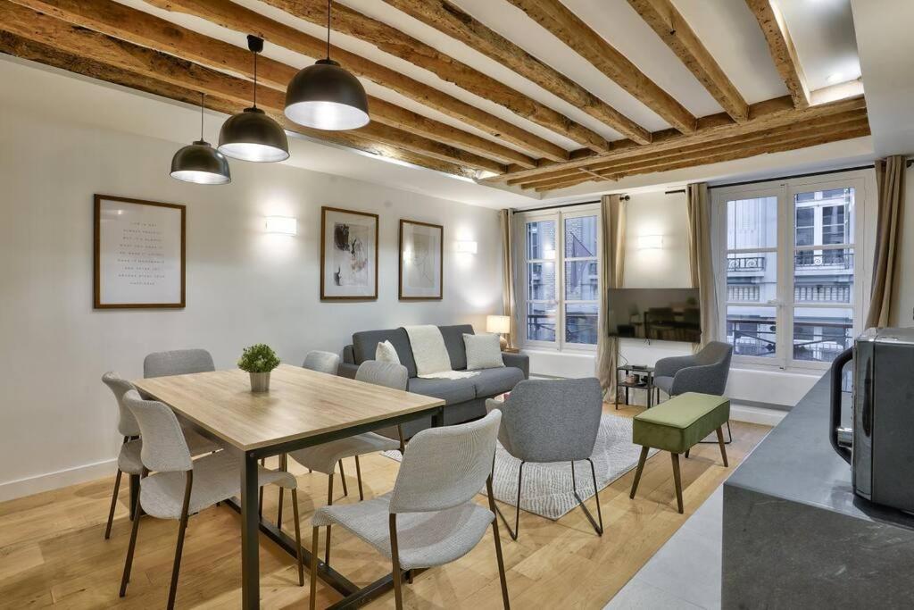 Magnifique Appartement Pour 6 - Montorgueil Párizs Kültér fotó